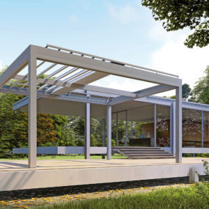 Pergola bioclimatique Haut-Rhin