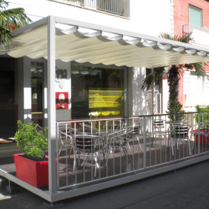 Pergola bioclimatique Haut-Rhin